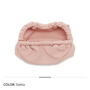 Mansur Gavriel Mini Cloud Clutch color Dahlia (pink)